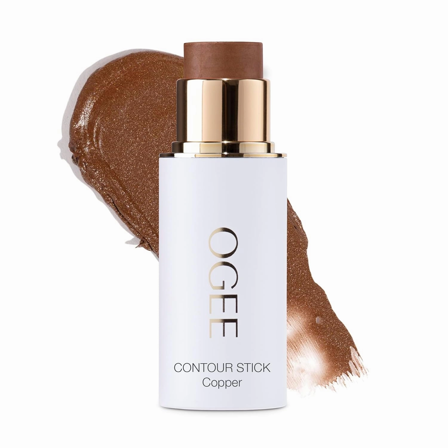 Ogee Face Stick Crystal Collection Trio - Contour Stick Makeup Collection - Certified Organic Contour Palette - Includes Bronzer Stick, Blush Stick & Highlighter Stick