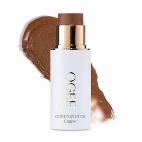 Ogee Face Stick Crystal Collection Trio - Contour Stick Makeup Collection - Certified Organic Contour Palette - Includes Bronzer Stick, Blush Stick & Highlighter Stick