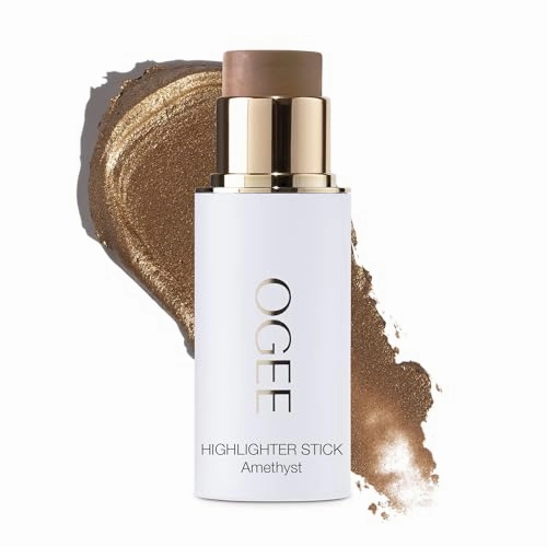 Ogee Face Stick Crystal Collection Trio - Contour Stick Makeup Collection - Certified Organic Contour Palette - Includes Bronzer Stick, Blush Stick & Highlighter Stick
