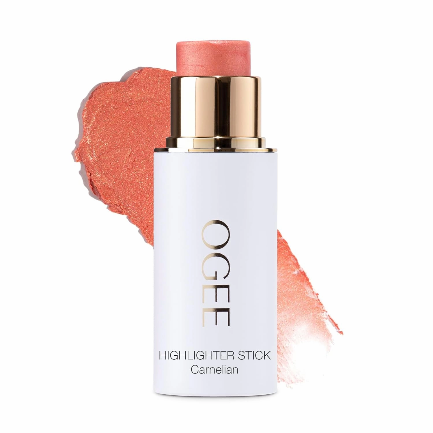 Ogee Face Stick Crystal Collection Trio - Contour Stick Makeup Collection - Certified Organic Contour Palette - Includes Bronzer Stick, Blush Stick & Highlighter Stick