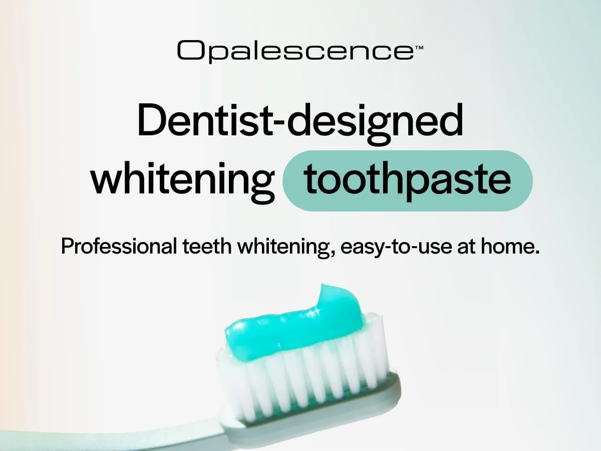 Opalescence Whitening Toothpaste - Pack of 6 - Fluoride Oral Care - 4.7 Oz - Cool Mint - TP-5166-6