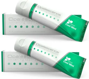 Opalescence Whitening Toothpaste Travel Size 1 Ounce (2 Pack) Fluoride Teeth Whitening Toothpaste, Mint Flavor 402-2