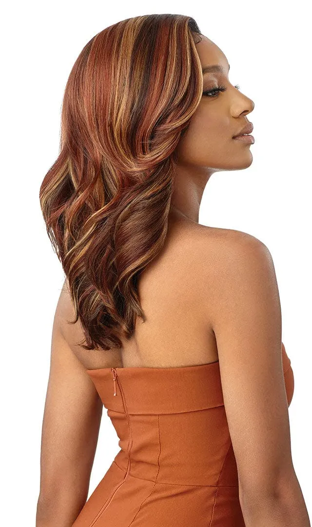 Outre Meltd Hairline Lace Front Wig HD Transparent Redesigned ComfortFit Ear Contour AMANDA (1B)