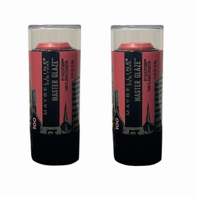 Pack of 2 Maybelline New York Face Studio Master Glaze Blush Stick, 100 Pursuit of Pink