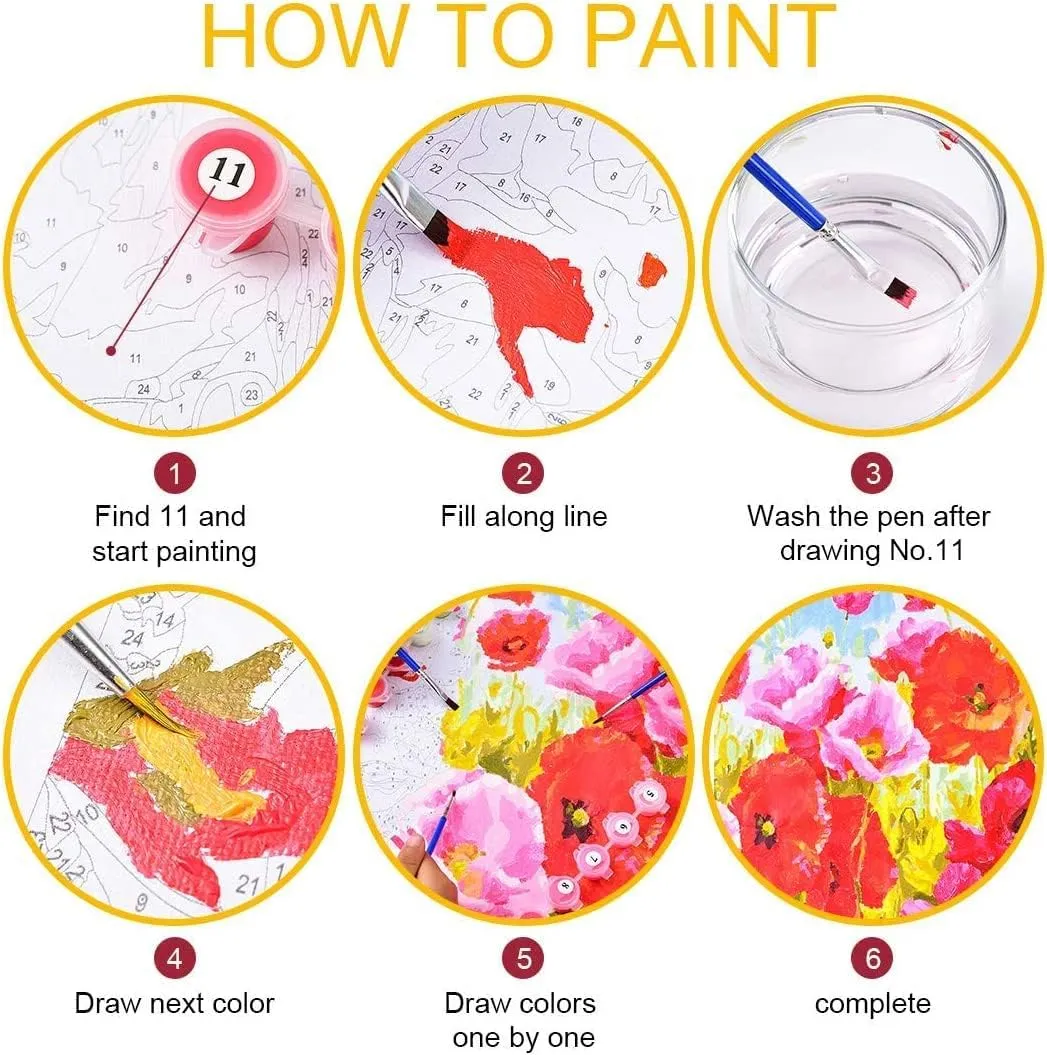 Paint by Numbers for Adults Beginners-Paint by Number Anna of Habsburg Queen of France Peter Paul Rubens Painting by Peter Paul Rubens DIY Acrylic Paint by Numbers Kits On Canvas 16X20 Inch