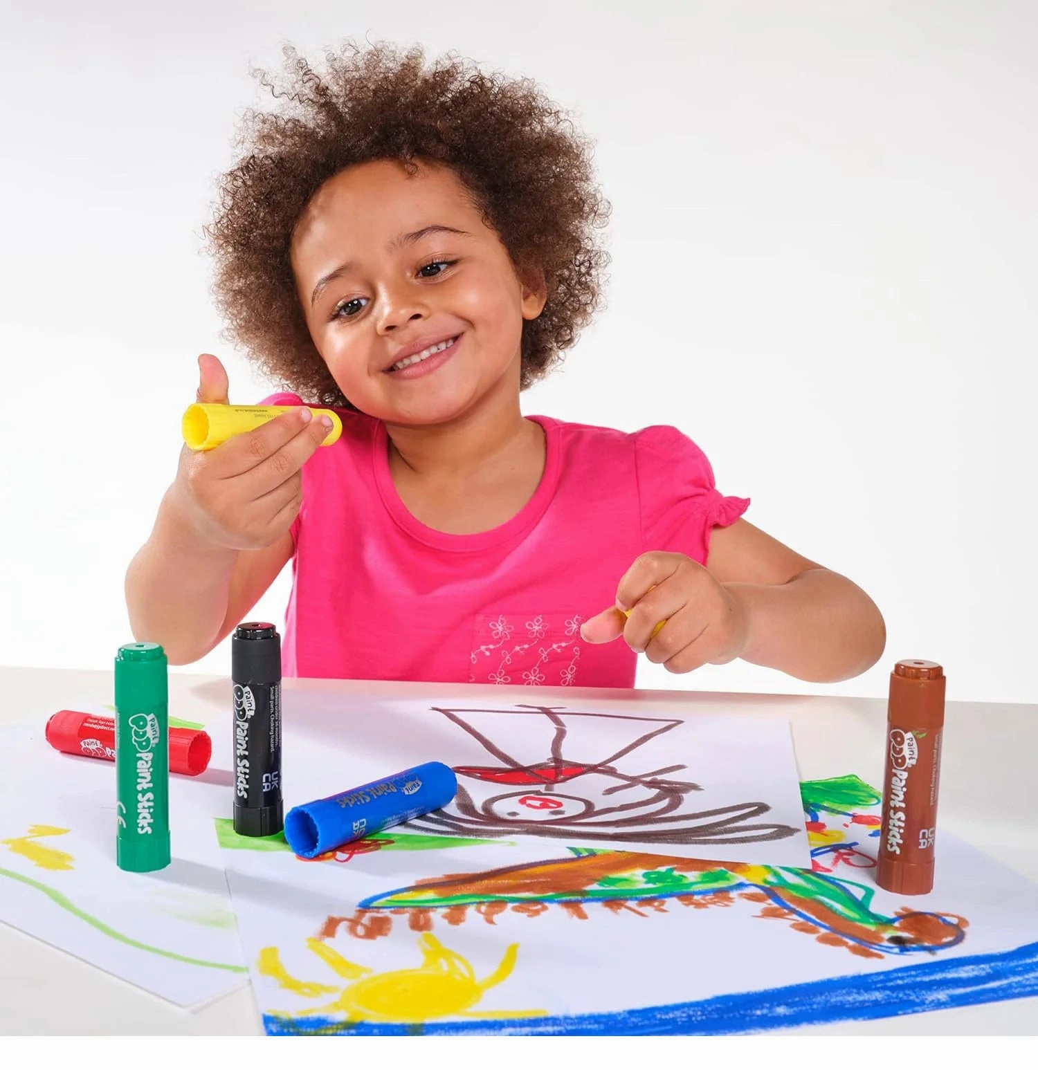 Paint Pop Paint Sticks For Kids - 20 Pack Tubb