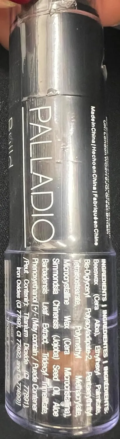 Palladio Contouring Makeup Stick BUILD   BLEND Contour Stick Makeup, Face Makeup for Perfect Sculpting Look, 0.23 Ounce (Warm Brown)