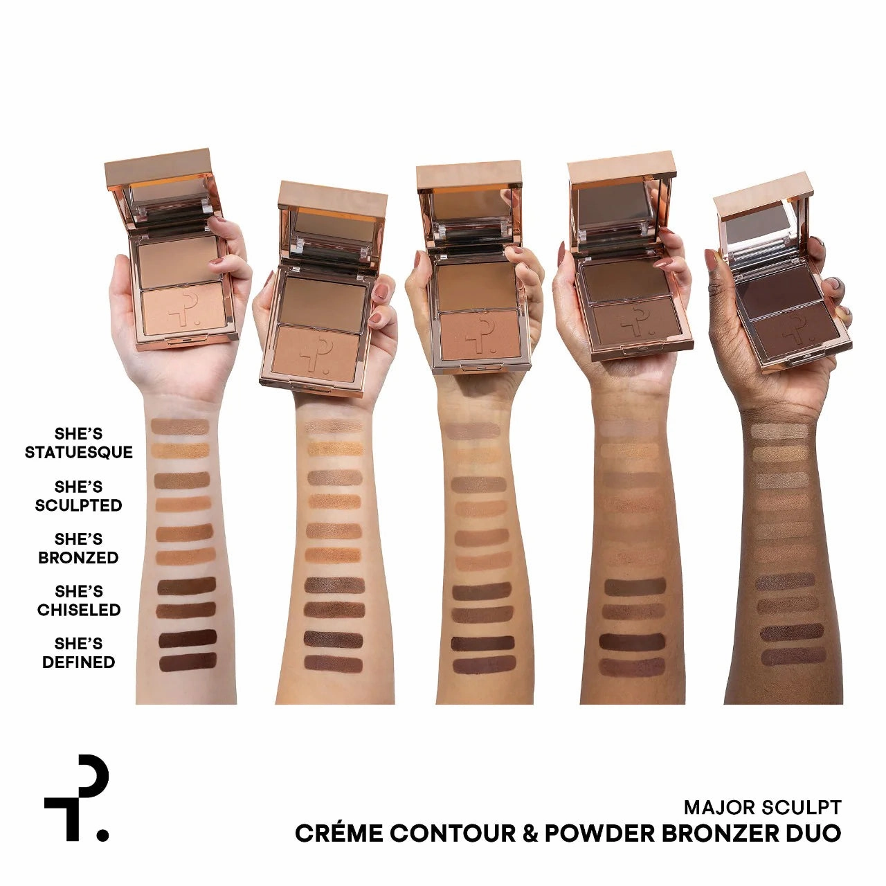 PATRICK TA - Major Sculpt Creme Contour & Powder Bronzer Duo | 10.5 g