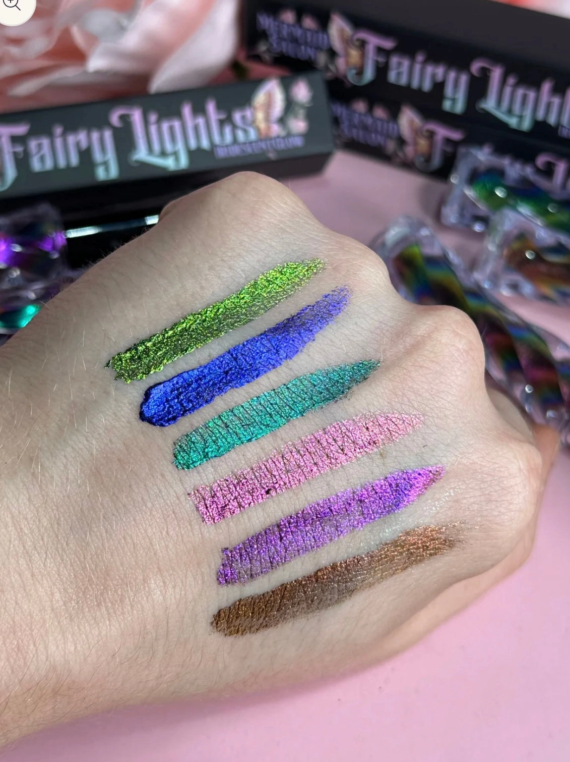 PORTALS - Fairy Lights Iridescent Cream Pigment - Drop Dead Gorgeous