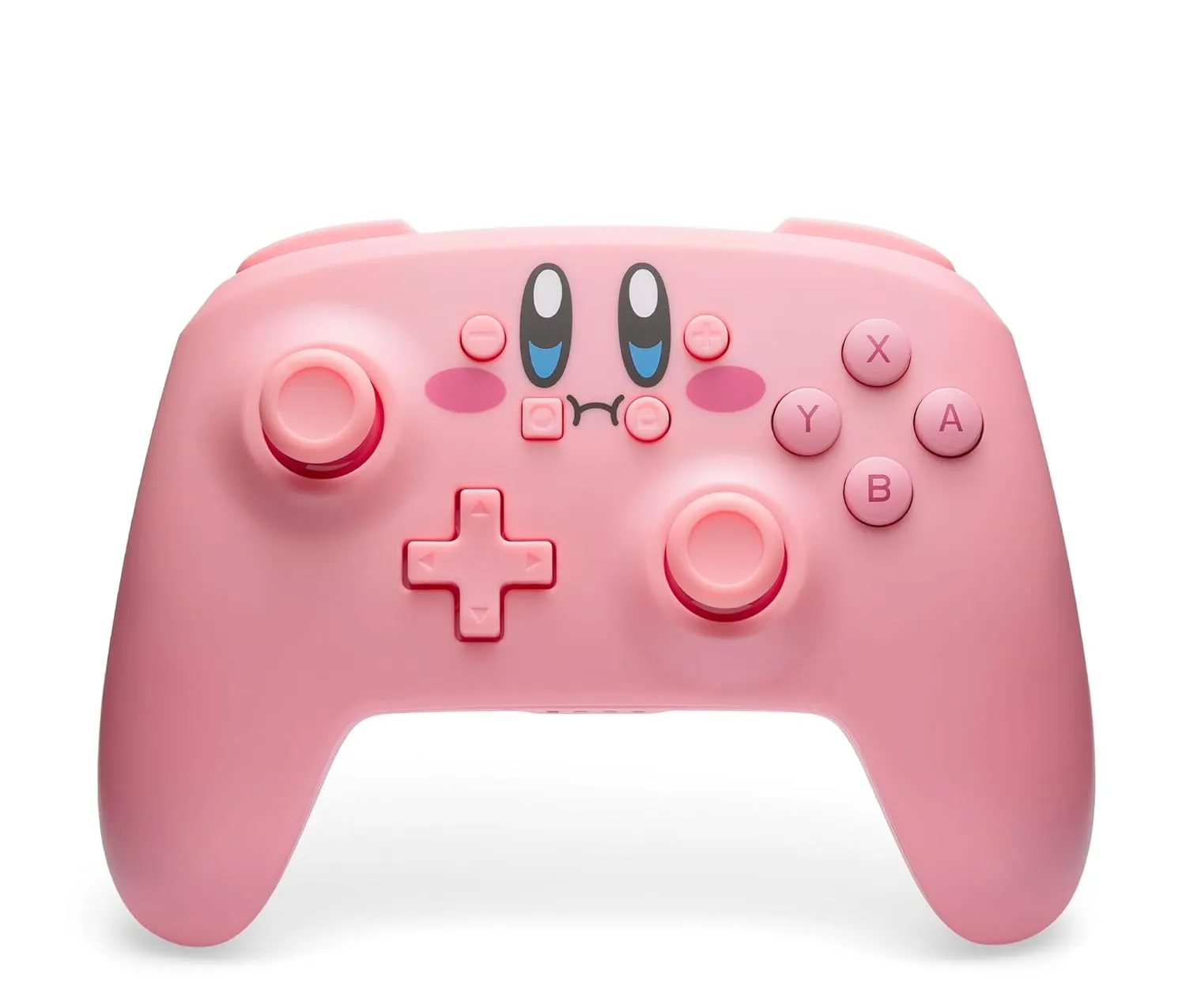 PowerA Wireless Controller for Nintendo Switch – Kirby Mouthful, Nintendo Switch - OLED Model, Nintendo Switch Lite, Gamepad, game controller, Bluetooth controller, motion controls, officially licensed