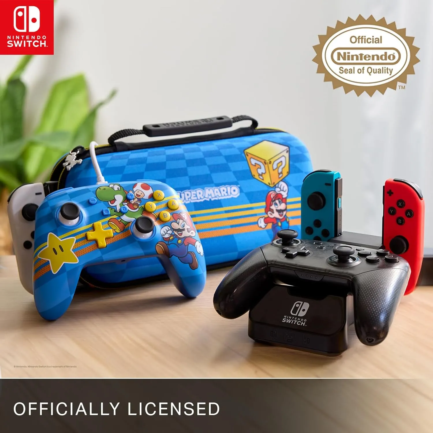 PowerA Wireless Controller for Nintendo Switch - Princess Peach Pink, Nintendo Switch - OLED Model, Nintendo Switch Lite, Gamepad, game controller, Bluetooth controller, motion controls, officially licensed