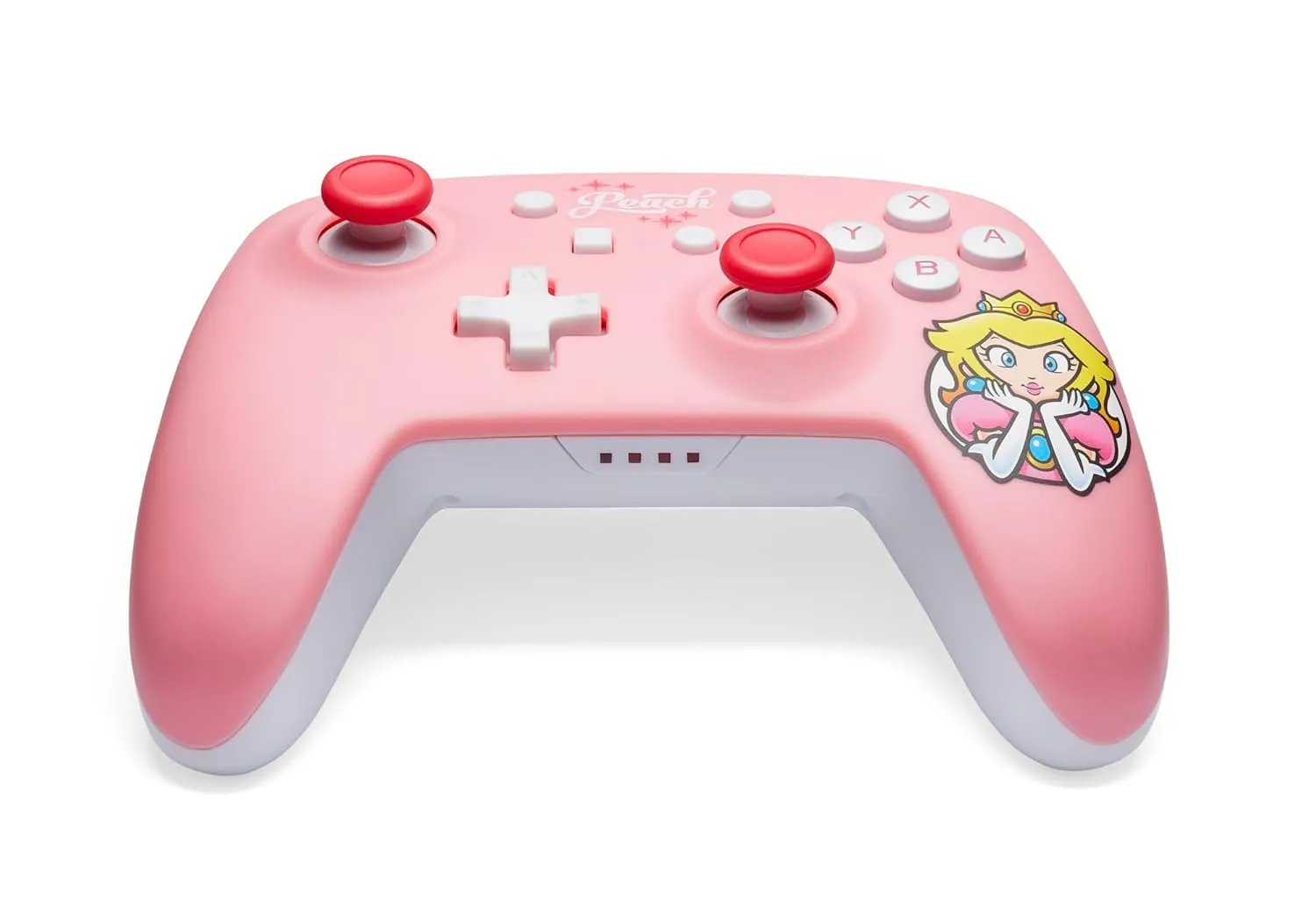 PowerA Wireless Controller for Nintendo Switch - Princess Peach Pink, Nintendo Switch - OLED Model, Nintendo Switch Lite, Gamepad, game controller, Bluetooth controller, motion controls, officially licensed