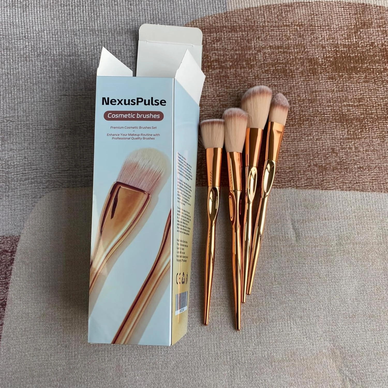 Premium Cosmetic Brushes Set,Enhance Your Makeup Routine with Professional Quality Brushes