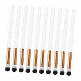 Professional Makeup Brush Set 10 Pieces Eyeshadow Brush Contour Brush for Women