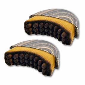 Qualfinvesly 𝐥𝐲𝐦𝐩𝐡𝐚𝐭𝐢𝐜 Contour Face Brush for 𝐋𝐲𝐦𝐩𝐡 𝐍𝐨𝐝𝐞𝐬, Festivalment Contour Face Brush, Dry Brushing Face Brushs (2pack)