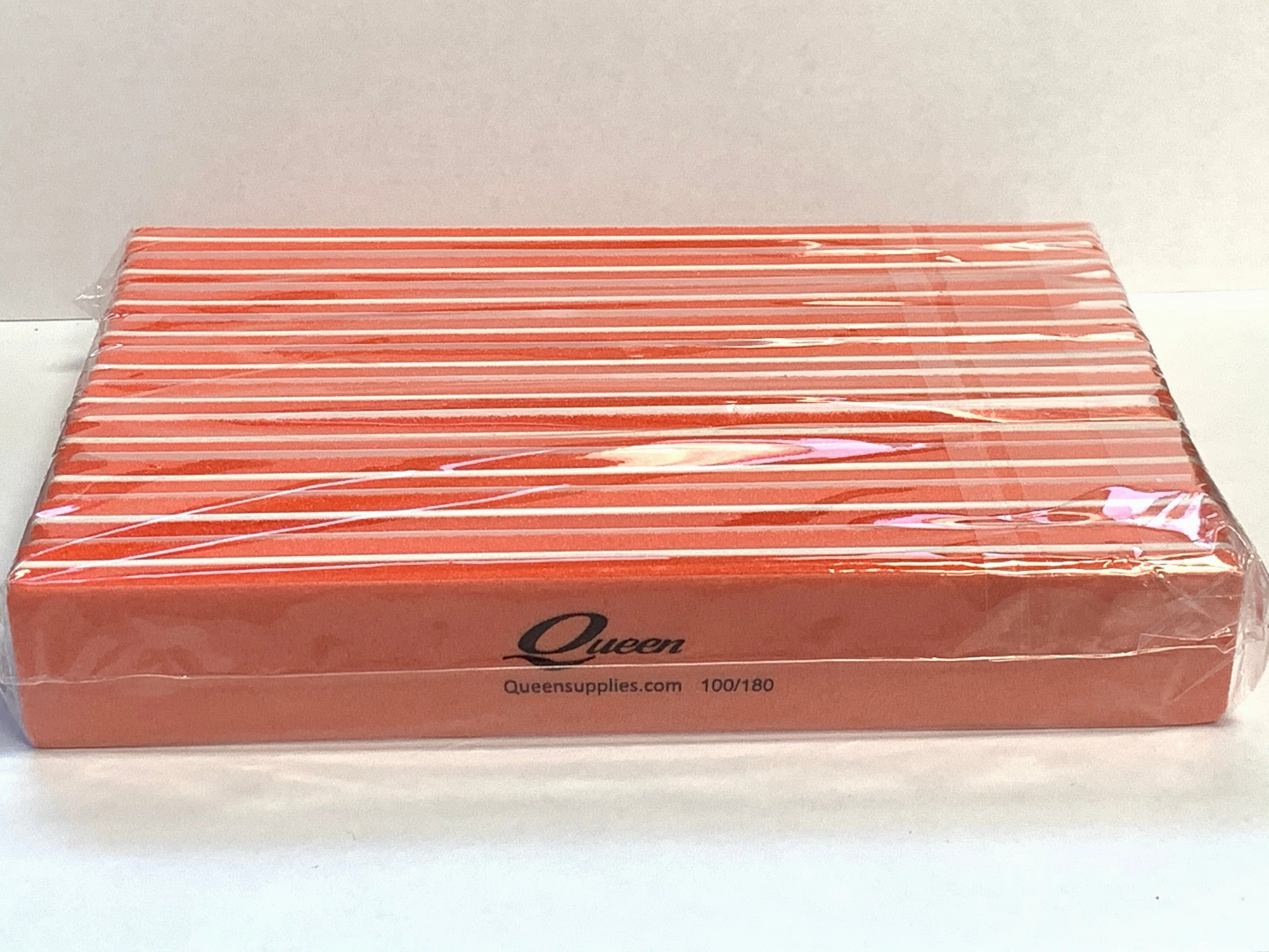 Queens - Sponge File - 100/180 Orange Grit (1pc)