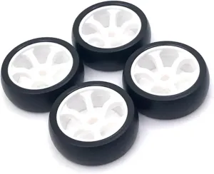 RC Tyre Set for Wltoys 284131 for K969 for K989 for P929 for Z Q D 1:28 RC Car Upgrades Parts 1/28 Hard Plastic Drift Tire Tyre Wheel