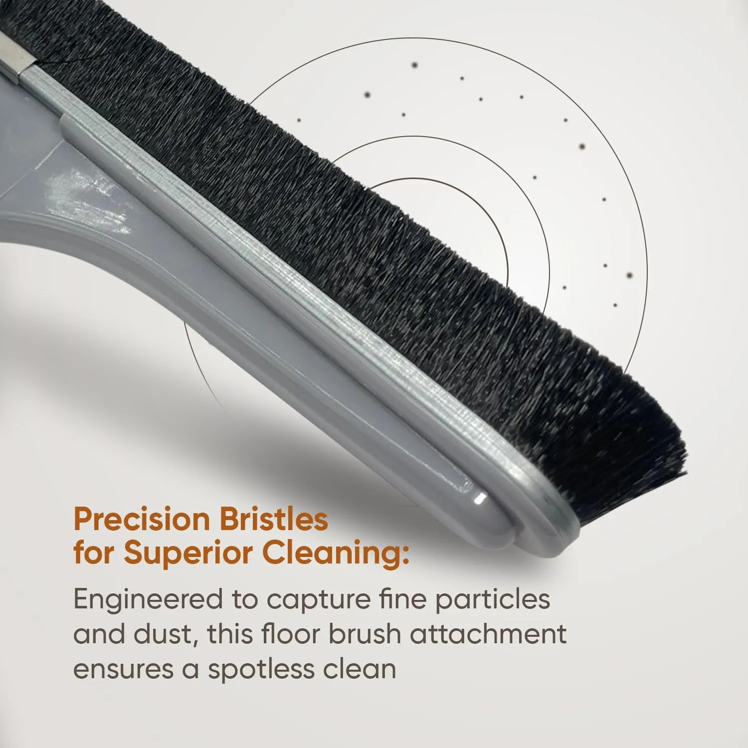 Replacement Floor Tool Compatible with ProTeam Vacuum Backpack and Hoover Vacuum – 14" Hard Surface Brush for Commercial Cleaner – Fits Super Coach Pro, C2401, Shoulder Vac Pro