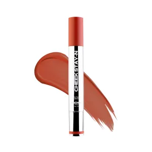 Sacheu Cheek STAY-N Liquid Blush for Cheeks — High Pigment, Buildable, Lightweight Cream Blush Infused With Squalane, for Dewy & Radiant Flushed Cheeks — Long-lasting & Cruelty Free, I'm Hot