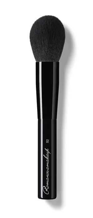 Sexy All-in-One Pro Makeup Face Brush. Durable and Ultimate Soft Brush for Easy Blending by Romanovamakeup. Blend Contour, Cream, Blush, Highlighter on Face, Smooth and Even Result for Women.