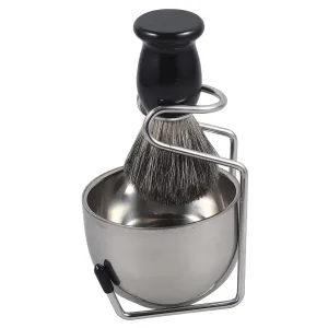 Shaving Kits for Men Beard Shaving Set Foaming Bowl and Stands Professional Manual Shave Kit