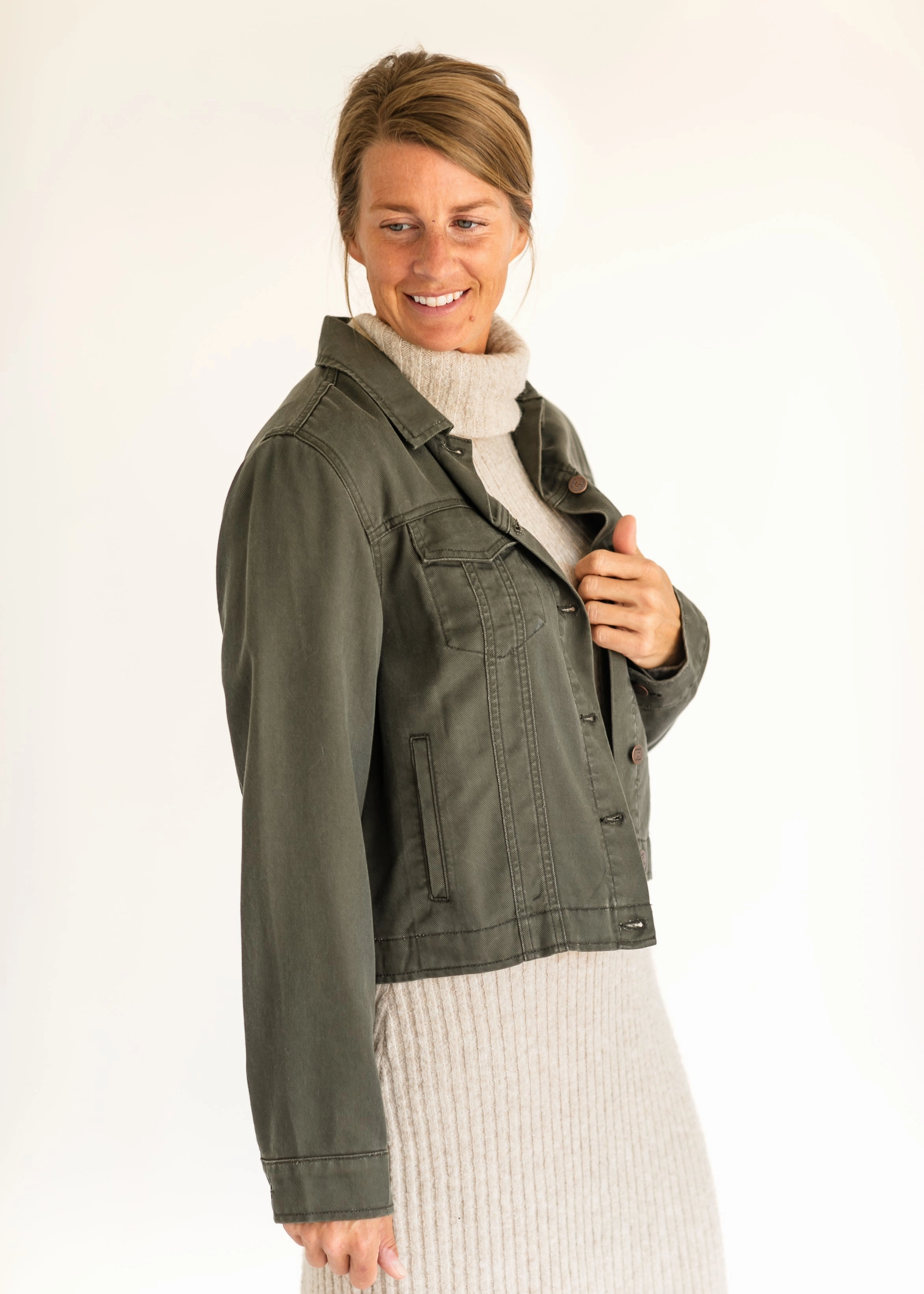 Shea Lightweight Denim Jacket