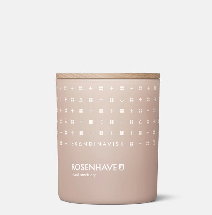 Skandinavisk Rosenhave Scented Candle 200g