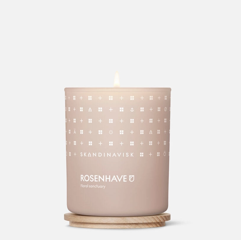 Skandinavisk Rosenhave Scented Candle 200g