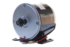Small Brushed Permanent Magnet Electric Motor, 24V DC 250W/350W 2750RPM Brushed Electric Motor, for Wind Turbine PMA E Scooter Drive Speed Control (350W)