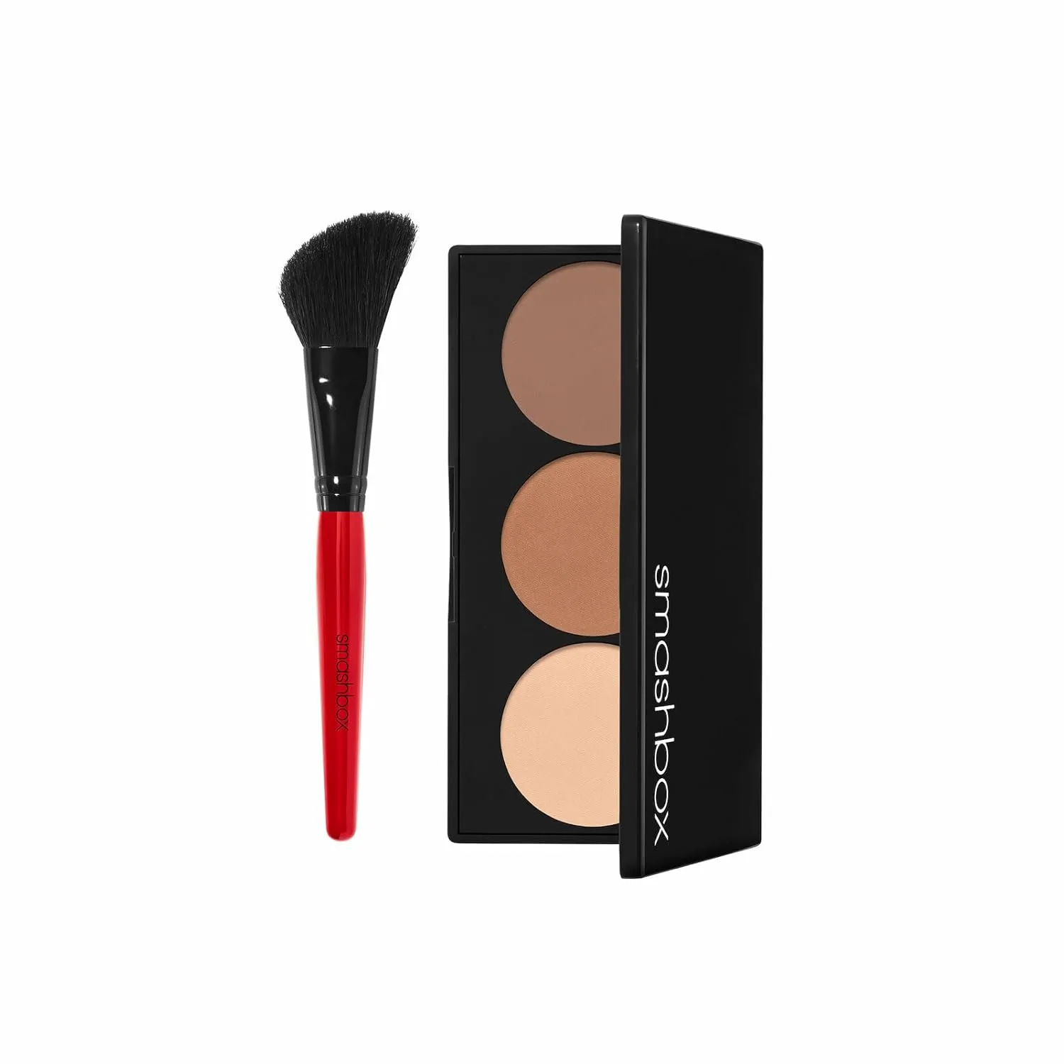 Smashbox Step-By-Step Contour Kit | Buildable, Highlight, Shapes   Brush, 0.4 oz.