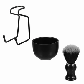 SOIMISS 1 Set Men Shaving Kit Set Includes Shaving Brush Bowl and Stand Easy to Use for All Skin Types Durable and Convenient Shave Brush Kit