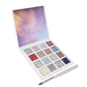 Solid Gel Nail Polish Kit - 16 Colours Gentle Nail Studio Set with Brush, Highly Pigmented Nail Art Manicure, Must-Have Nail Design DIY Kits for Girls Women Nail Beauty Salon(D: Hochglanzdiamant)