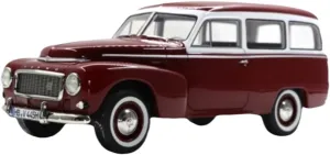 Sports Car Building Kits for Volvo PV445 Duett 1956 1 18 Resin Station Wagon Classic Car Model Decoration Toy Gift Display for Home Or Office Décor