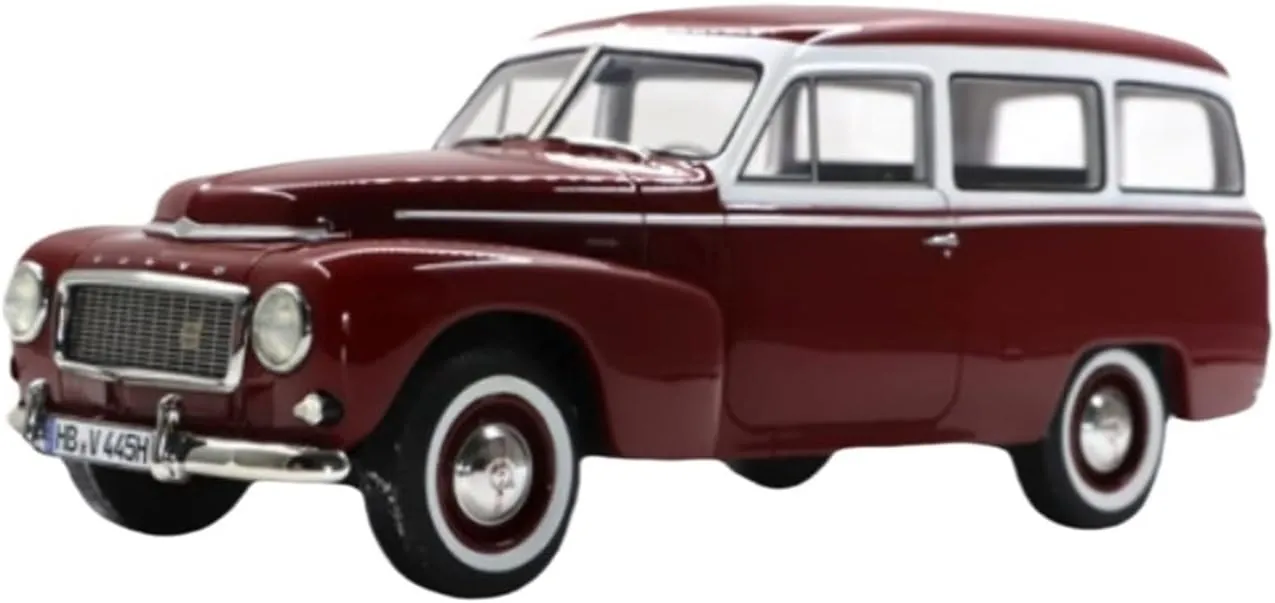 Sports Car Building Kits for Volvo PV445 Duett 1956 1 18 Resin Station Wagon Classic Car Model Decoration Toy Gift Display for Home Or Office Décor