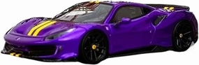 Sports Car Building Kits 1:64 Scale for Novitec 488 Pista Toys Cars Model Supercar Classics Adult Nostalgia Ornaments Souvenir Static Display for Home Or Office Décor(Style 2)