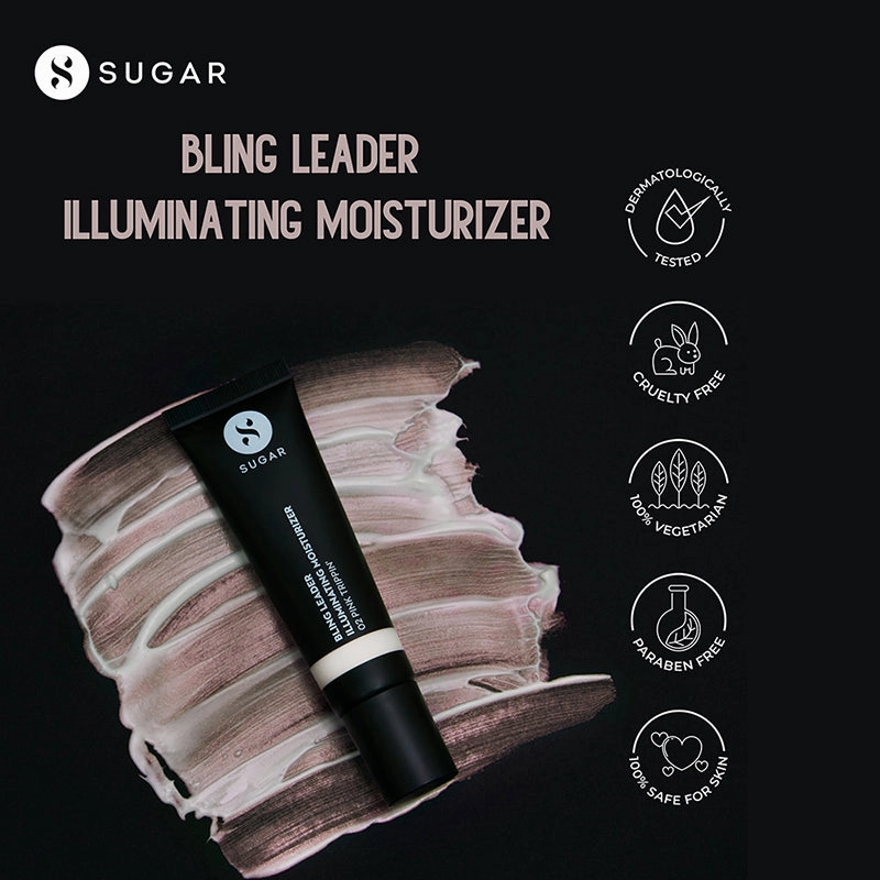 SUGAR Bling Leader Illuminating Moisturizer - 01 Gold Diggin' - Warm Gold with a Pearl Finish (25ml)