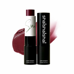 SUN-KISSED Plump Tinted Lip Balm, Lip Plumper, 70% Skincare Ingredients Providing Deep Hydration to Cracked & Chapped Lips, Lightweight Buildable High Gloss Finish, 03 Mauve Beach