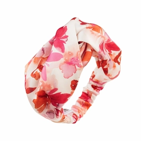 Sunset Blush Dog Twist Headband