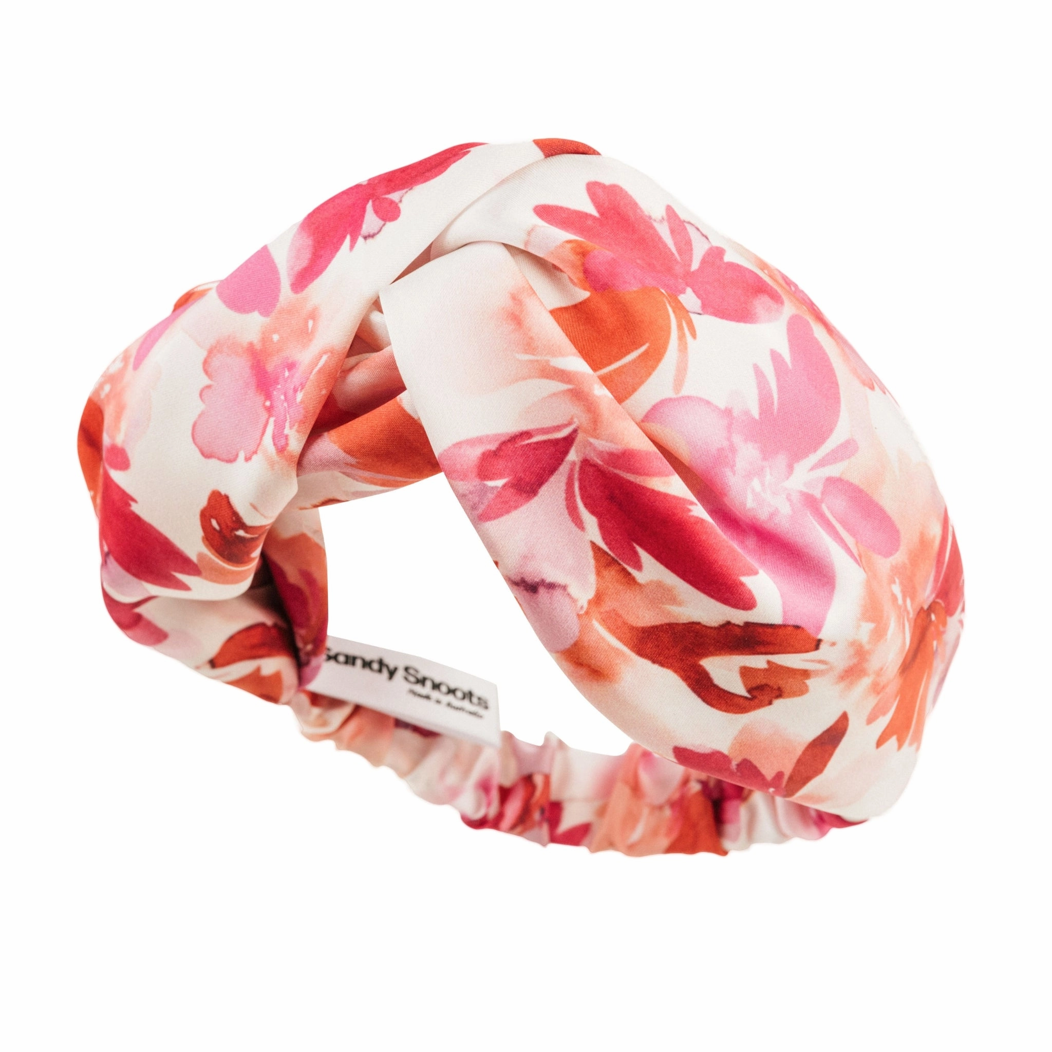 Sunset Blush Dog Twist Headband
