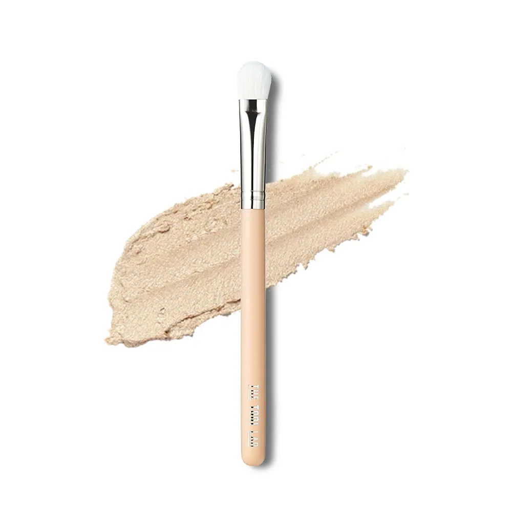 THE TOOL LAB 202 Over Eye Shadow Brush Medium Eye Base Point Shadow Eyeline Eye Makeup Brush-Premium Quality Natural Hair Bristles Cosmetic