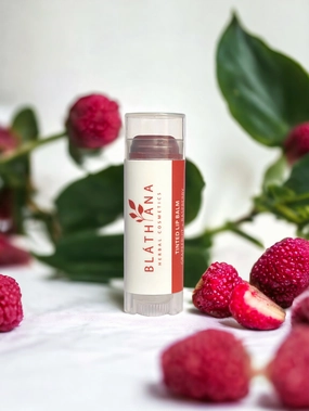 TINTED LIP BALM - GRAPEFRUIT   RASPBERRY