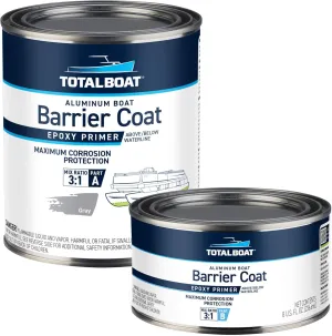 TotalBoat Aluminum Boat Barrier Coat (Quart, Gray) 32 Fl Oz (Pack of 1)