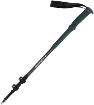 Trekking Poles Collapsible Adjustable Hiking Poles, Aluminum 7075 Walking Poles Sticks with Adjustable Lock Anti-Sweat Cork,Tungsten Tips for Hiking,