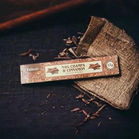 Tulasi Incense Sticks - Nag Champa & Cinnamon
