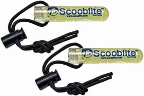 Value Pack of 2 - New Scooblite 3 Inch Reusable Glow Sticks for Scuba Divers, Snorkelers, and Boaters