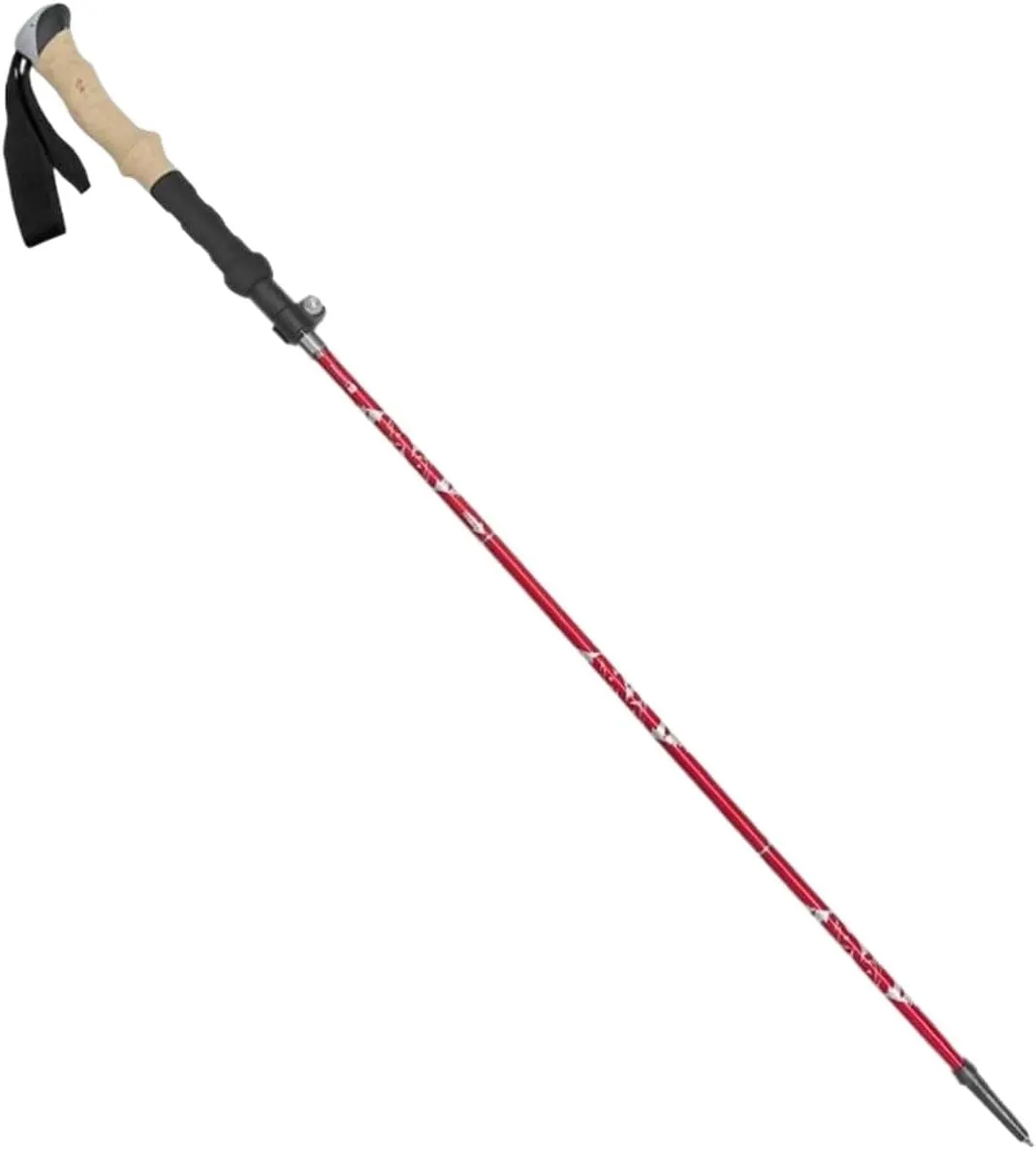 Walking Stick Hiking Poles Adjustable Trekking Poles Ultralight Lightweight Aluminum Alloy Walking Hiking Stick Hiking Gear Trekking Poles