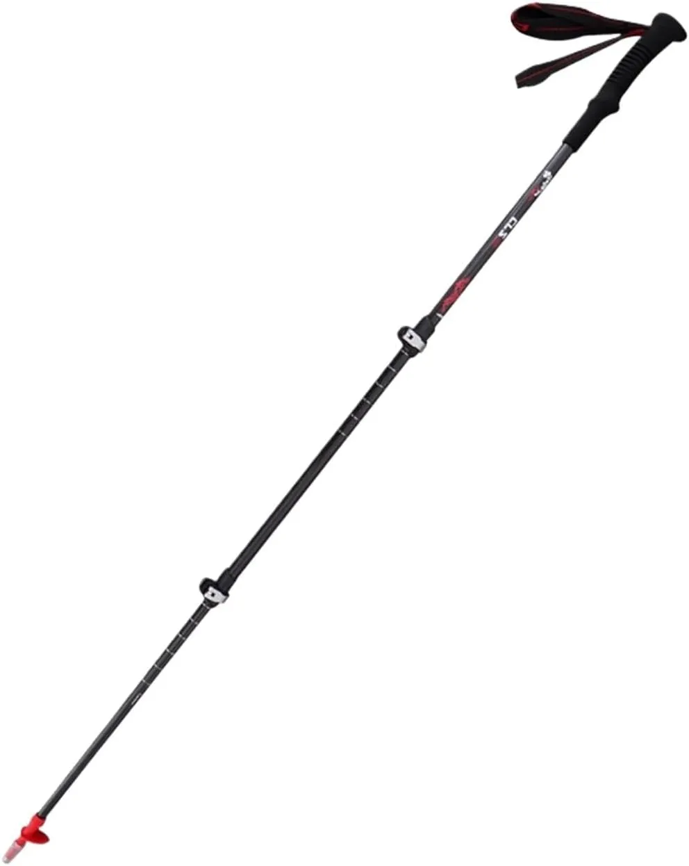Walking Stick Hiking Poles Carbon Fiber Trekking Poles Telescopic Walking Sticks Ultralight Hiking Poles for Backpack Hiking Gear Trekking Poles