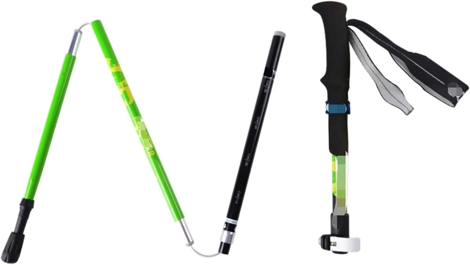 Walking Stick Hiking Poles Outdoor Carbon Fiber Trekking Poles Walking Climbing Poles Telescopic Foldable Sticks Hiking Gear Trekking Poles