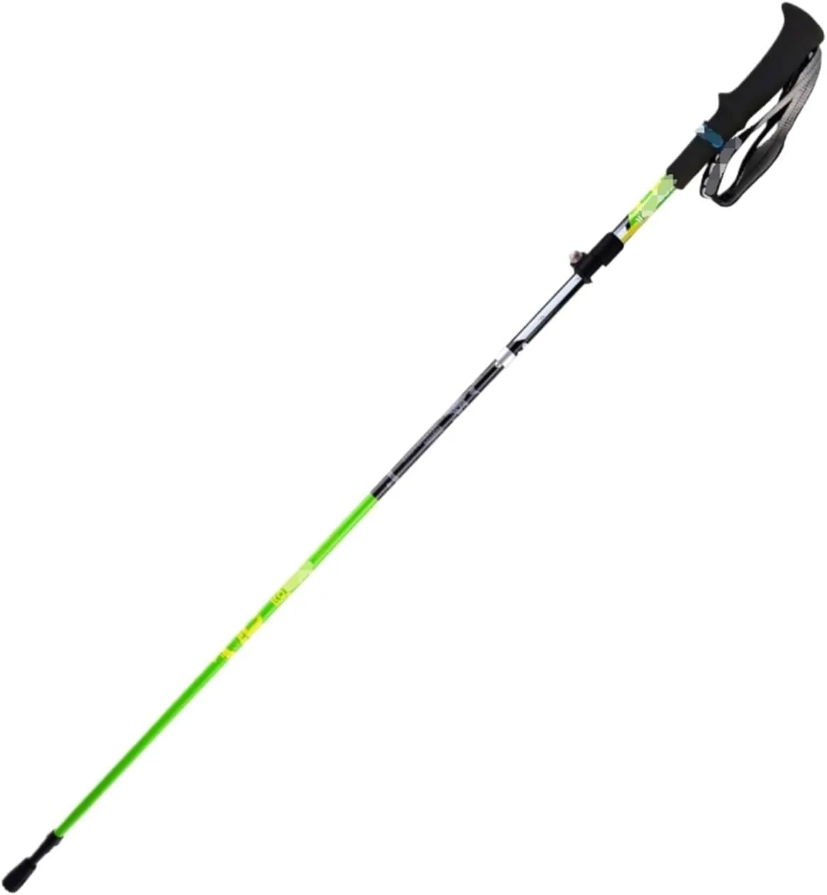 Walking Stick Hiking Poles Outdoor Carbon Fiber Trekking Poles Walking Climbing Poles Telescopic Foldable Sticks Hiking Gear Trekking Poles