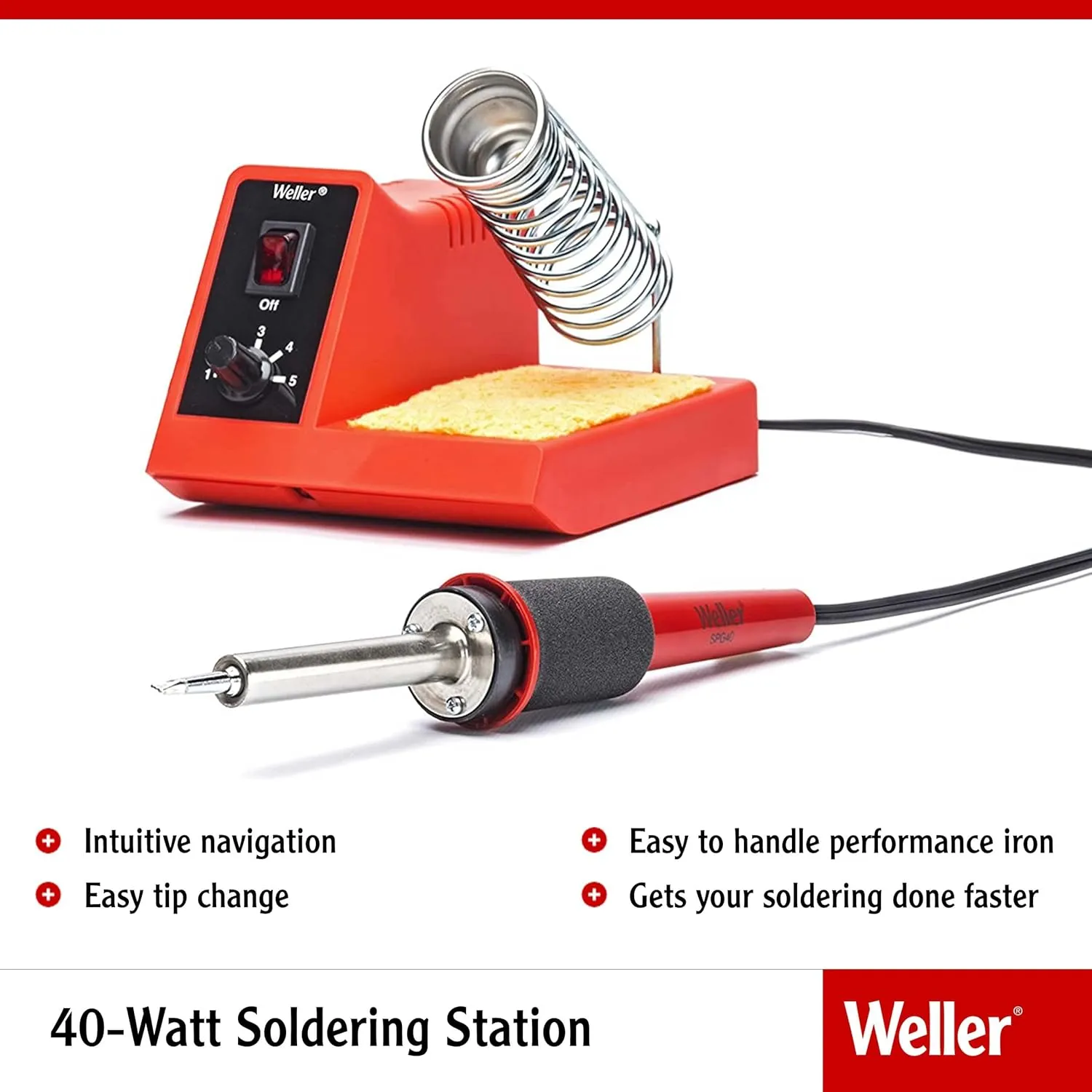 Weller 40W Digital Soldering Station -WLC100 Black